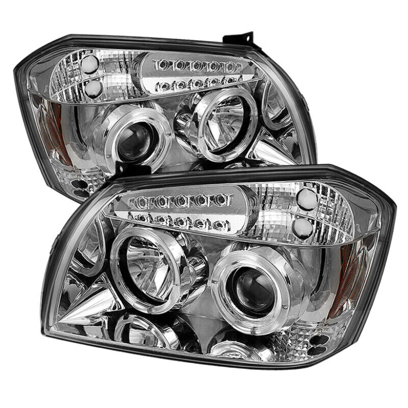 Spyder for Dodge Magnum 05-07 Projector Headlights LED Halo LED Chrm (