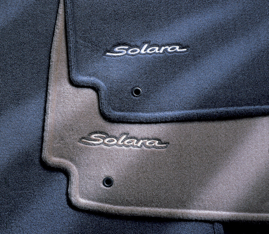 Toyota Solara 2006 - 2008 Convertible Ivory Carpet Floor Mats - OEM NEW