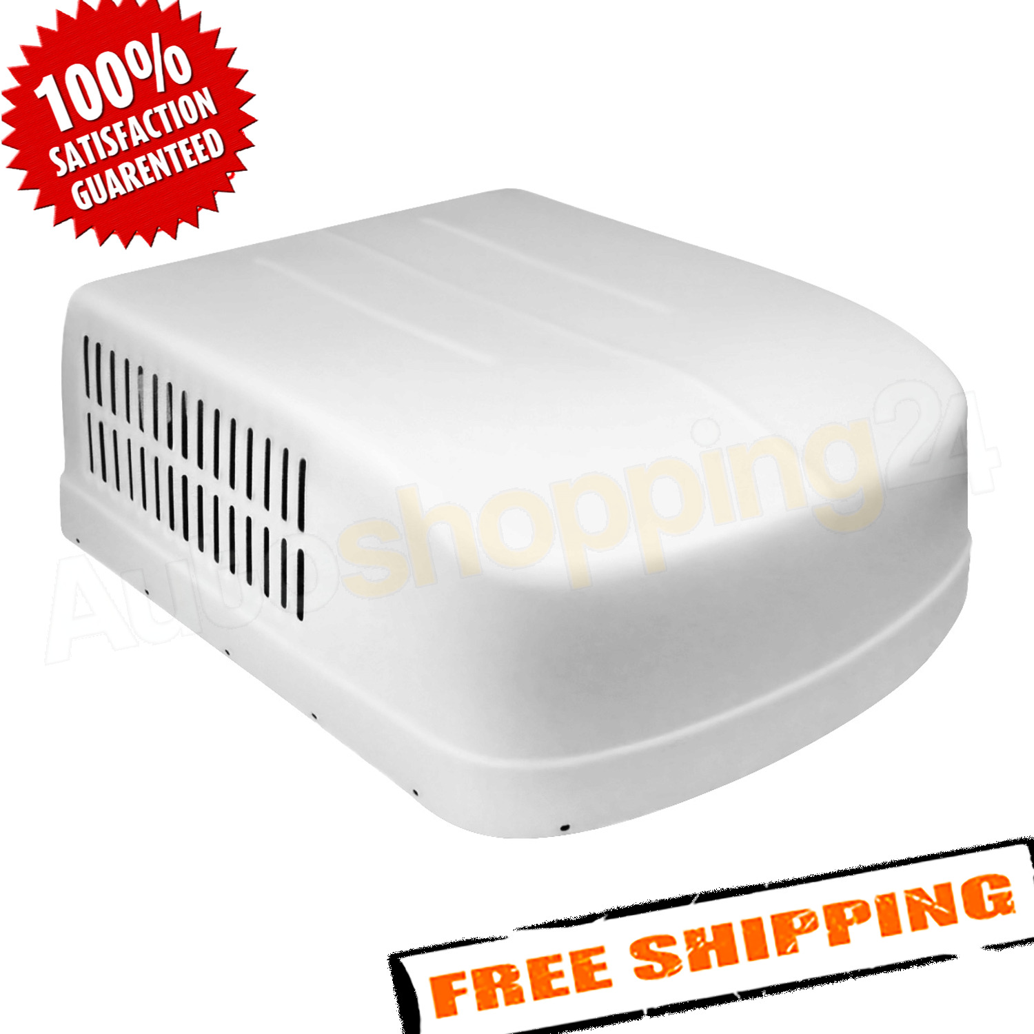 Icon 01545 Polar White Dometic Brisk Air Duo Therm RV Air Conditioner Shroud