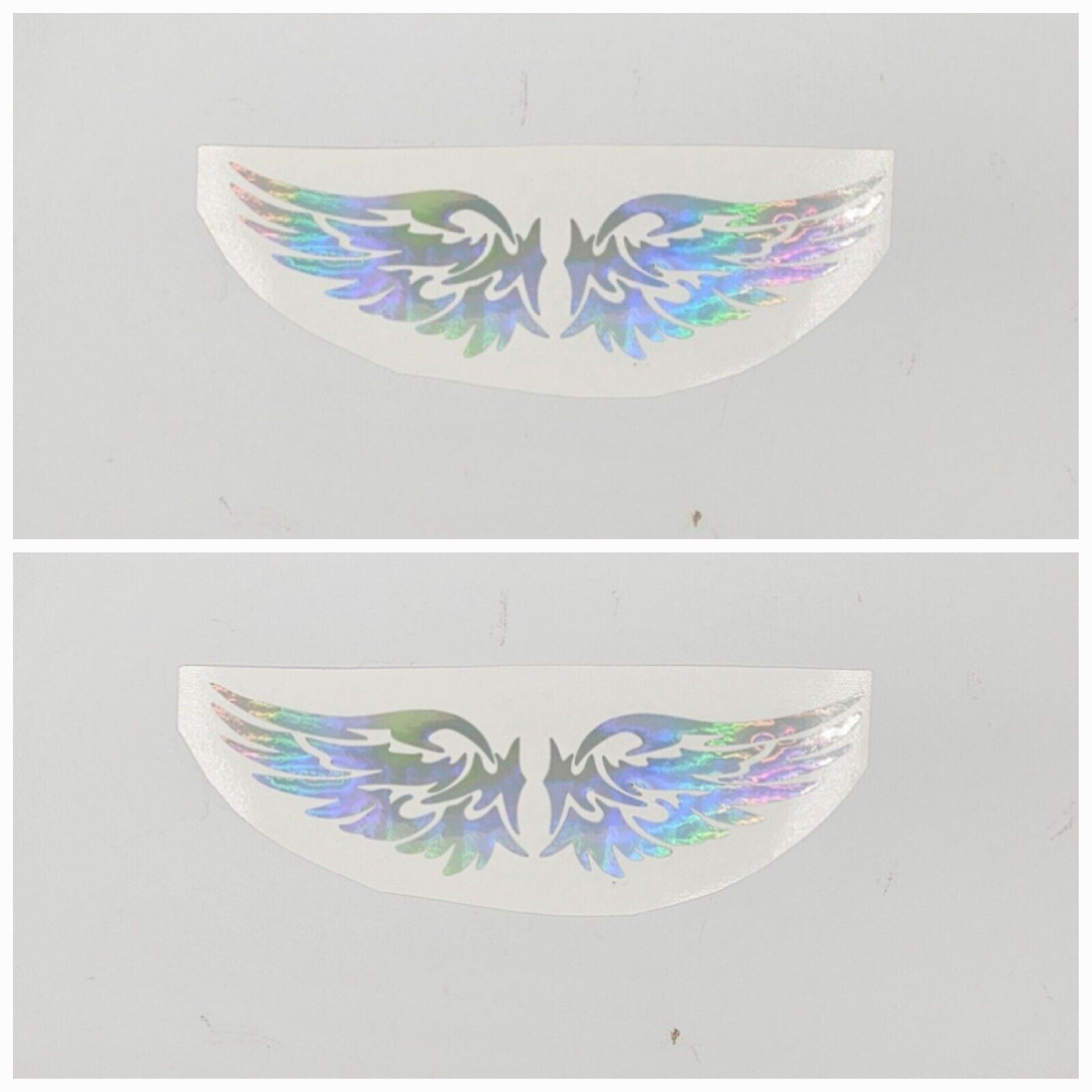 Holographic Tribal Angel Wings Decal Tribal Angel Wing Decal Holographic Wings