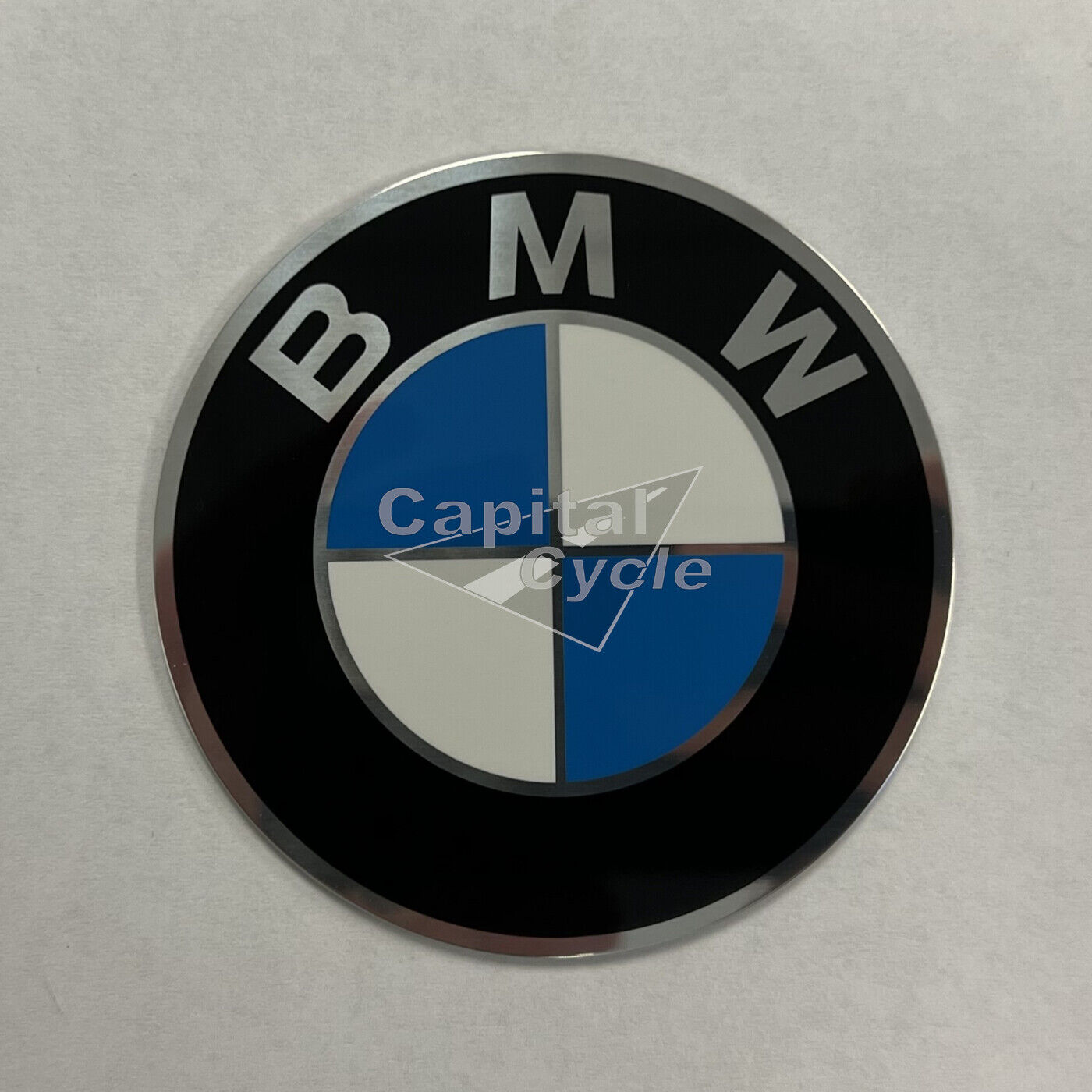 1x BMW Airhead 70mm Gas Tank Badge emblem r90s r90/6 r100rs r75/6 r75/7 r60/6  