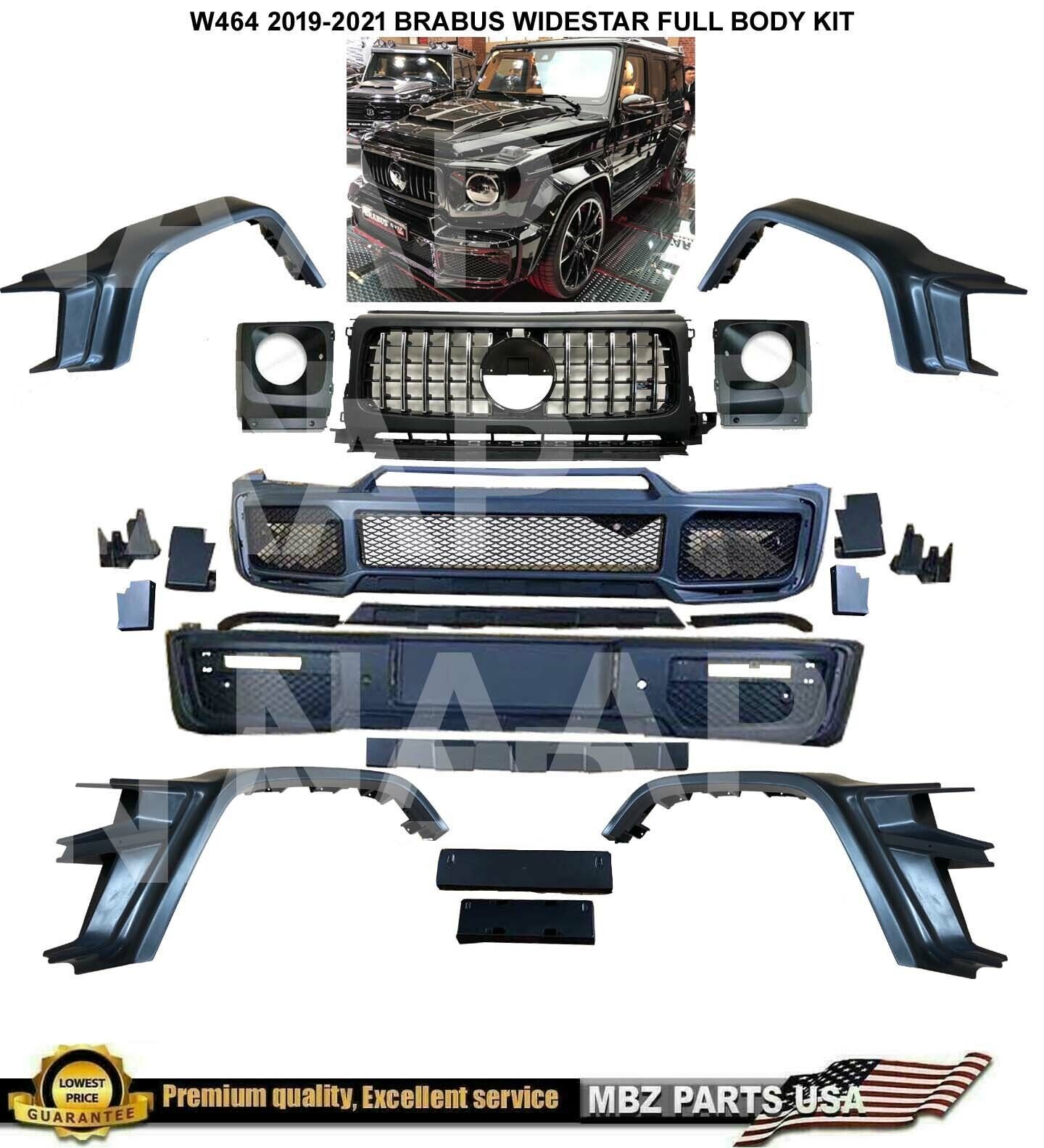 Widestar Body Conversion Kit Bumpers W464 G500 G550 G63 Brabus 2019-2024