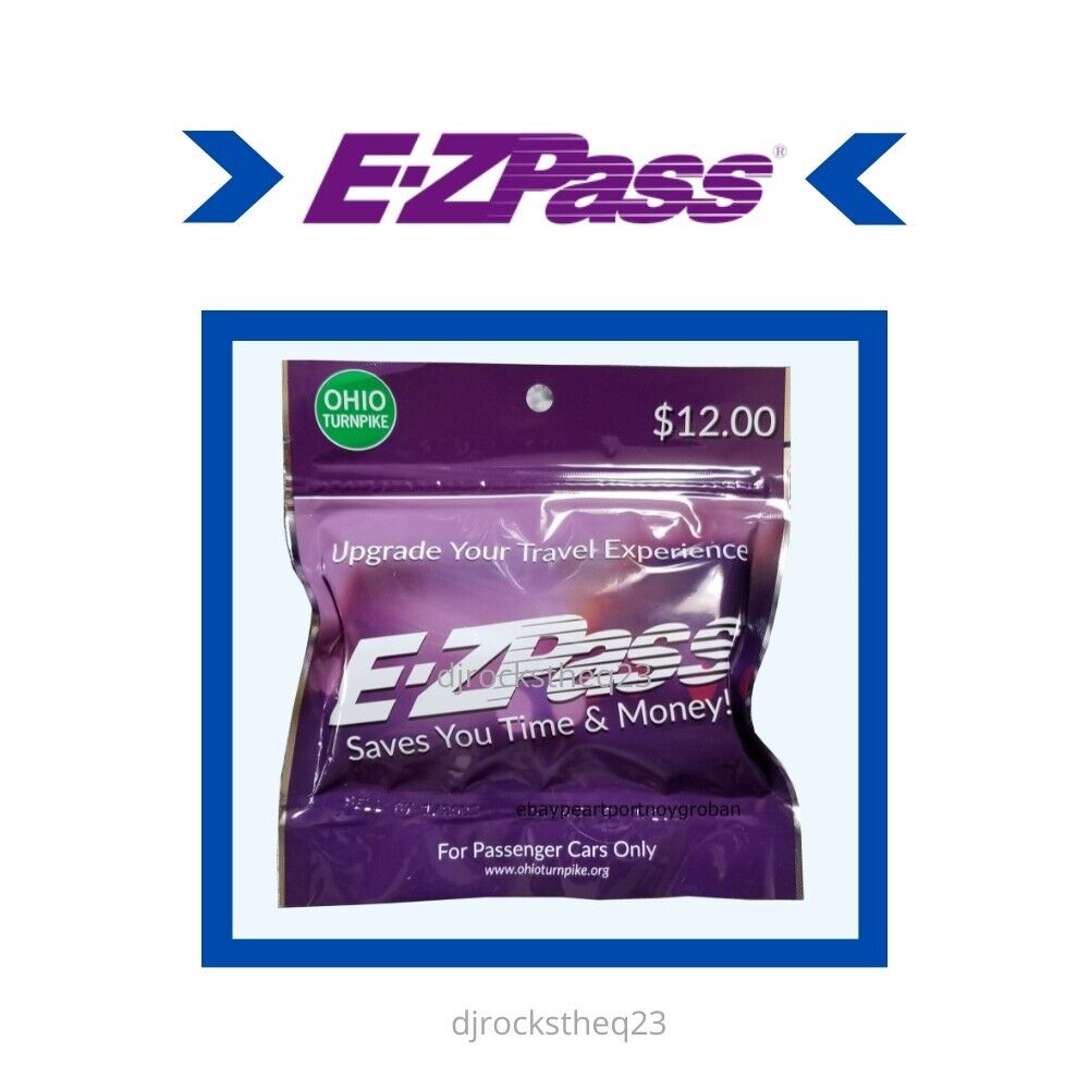 E-Z Pass Transponder Tag With $12 Credit & Free $15 Mount