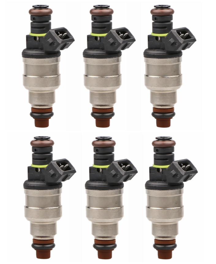 Set (6) Flow Matched Fuel injectors for Ford 2.3 2.9 3.0 3.8 4.9 5.0 F47E-A2E