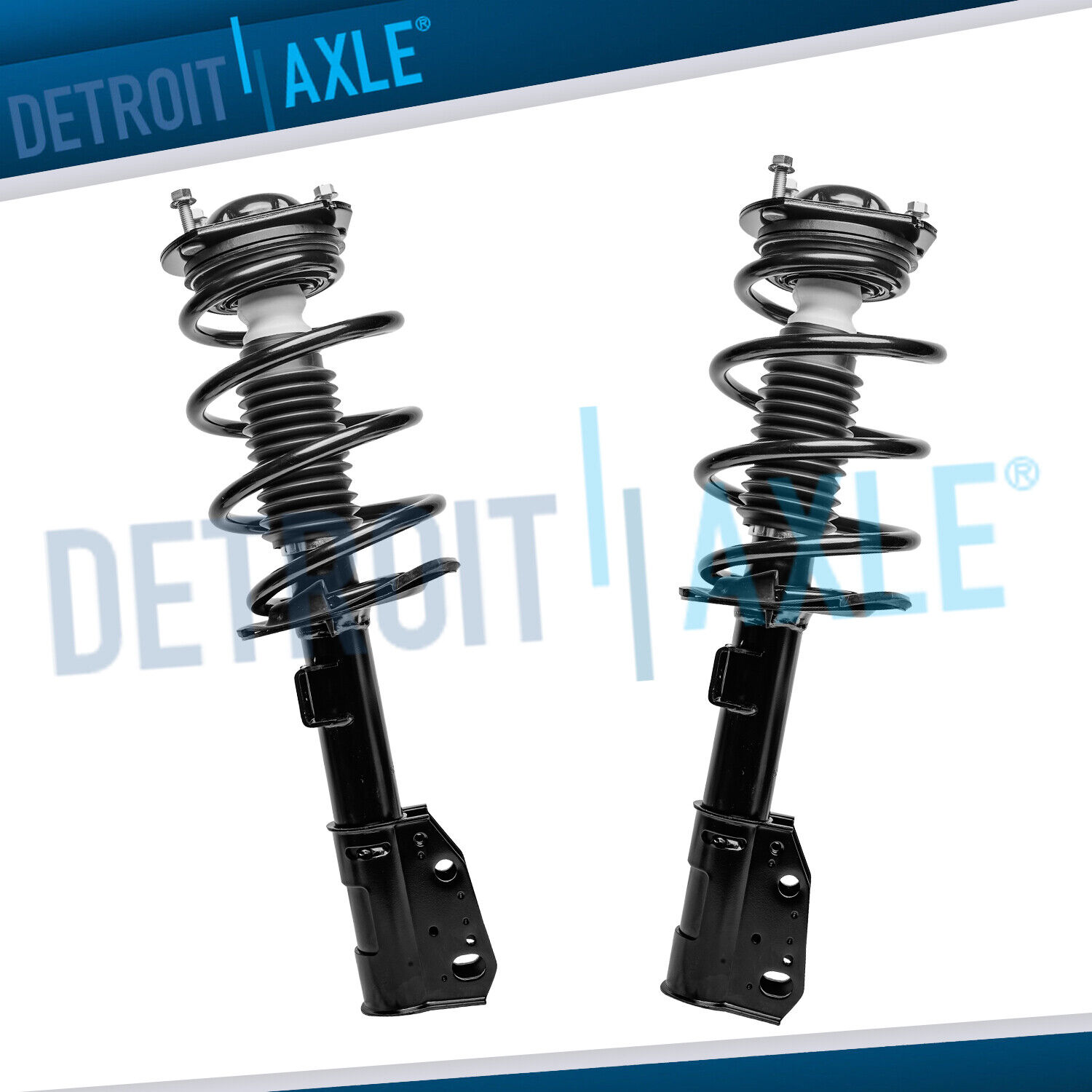 Front Struts w/ Coil Springs for Buick Enclave Chevy Traverse GMC Acadia Outlook
