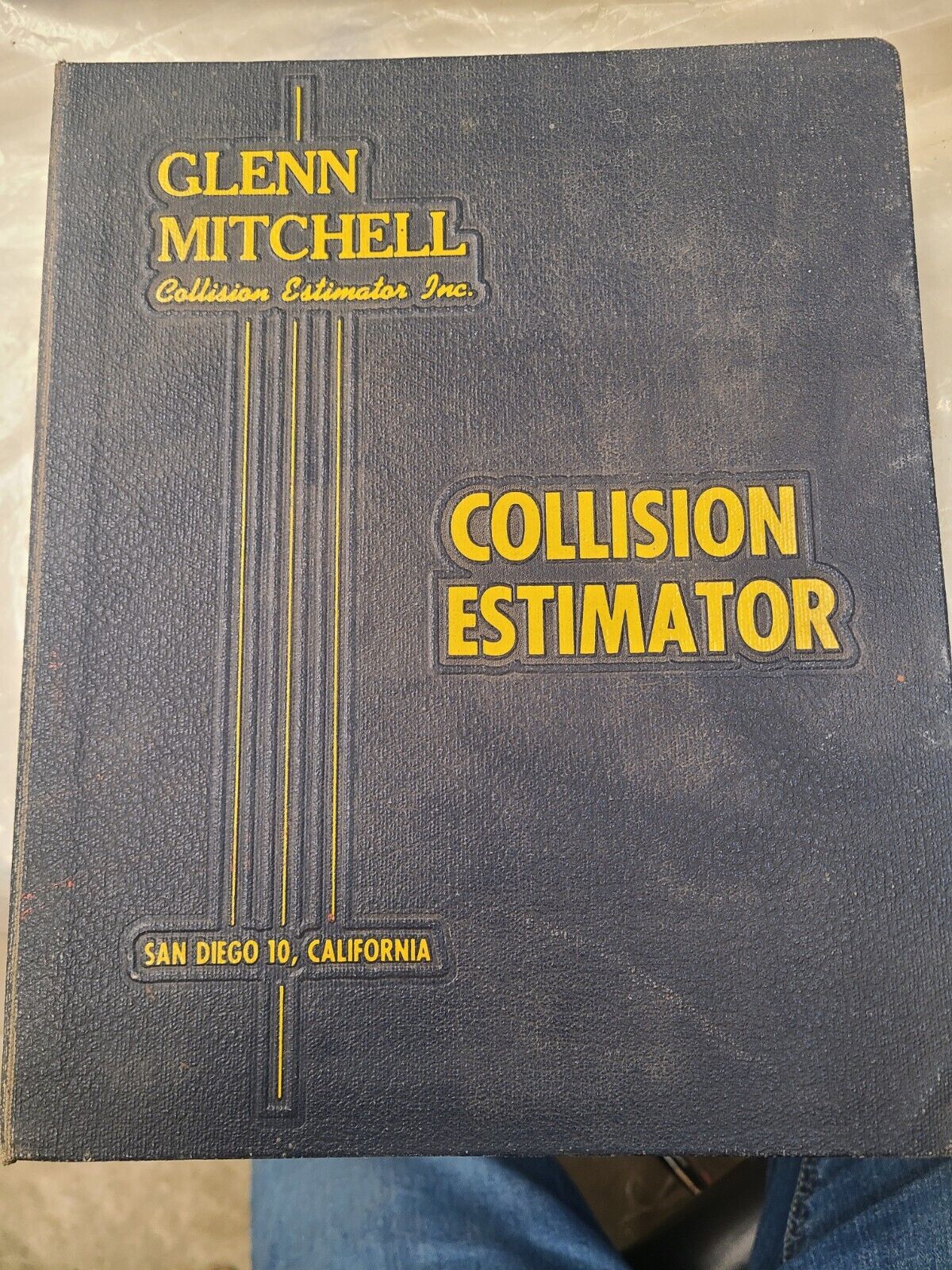1953-1962 Mitchell Estimating Guides Domestic Cars. Good Condition