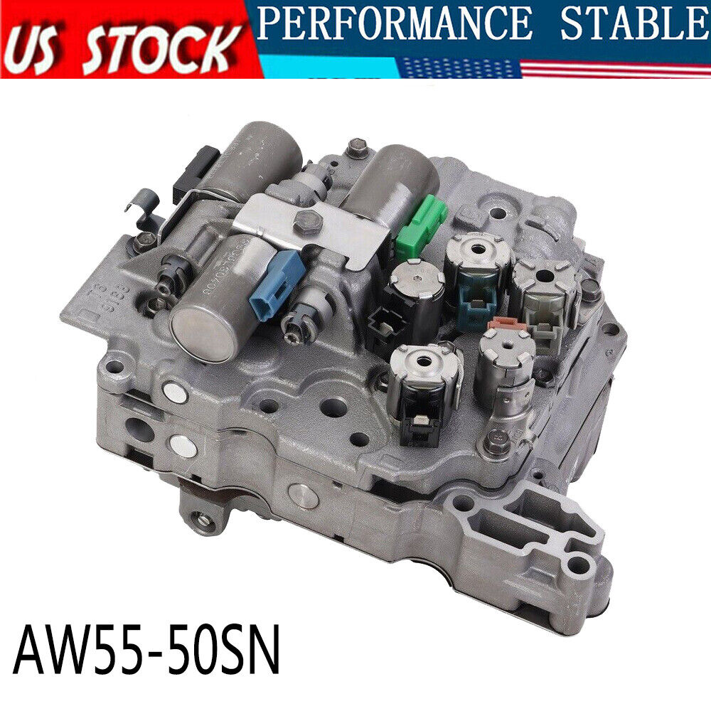 AW55-50SN AW55-51SN Transmission Valve Body With Solenoids fit For Saab Gm Satun
