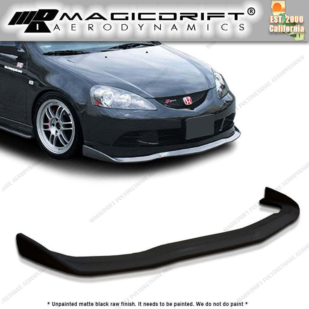 For 05 06 Acura RSX CS Charge BottomLine Style Front Bumper Chin Lip Urethane