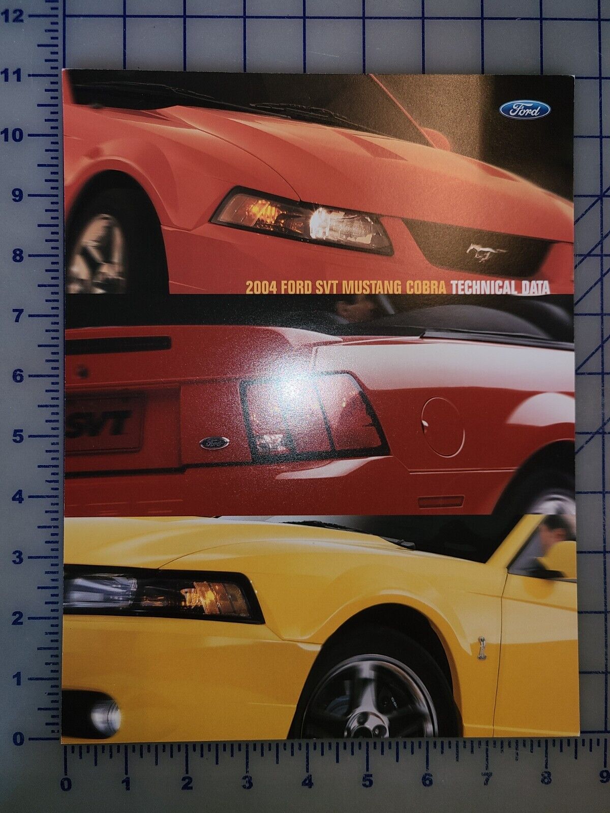 2004 Ford SVT Mustang Cobra Brochure Sheet