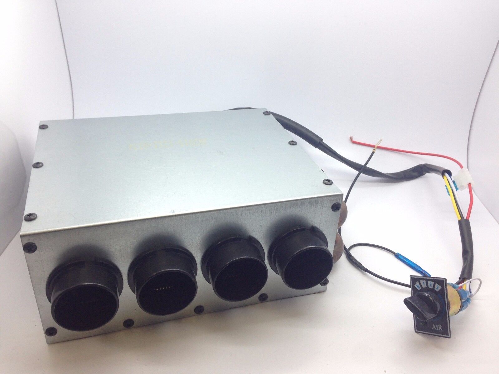 Universal Underdash Heater 12V Heat w/ 3-Speed Switch for Car or Truck - 4 port