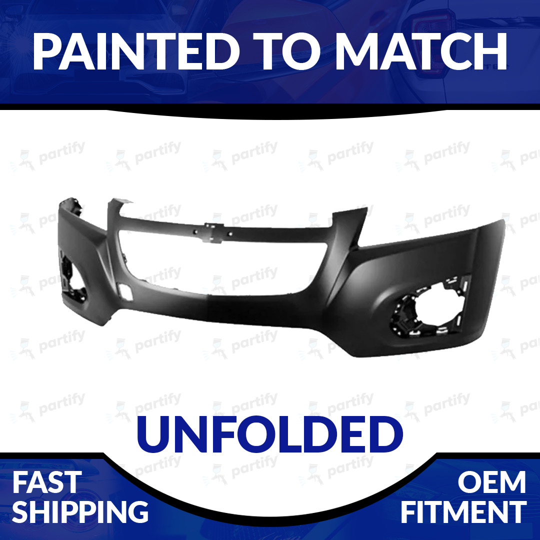 NEW Painted 2013-2016 Chevrolet Trax Unfolded Front Bumper