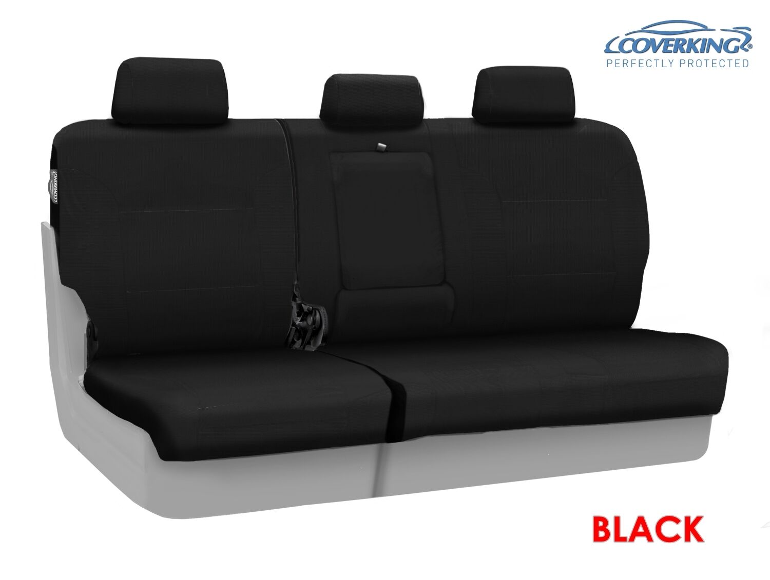 Coverking Cordura Ballistic Custom Fit Rear Seat Covers for Ford Expedition