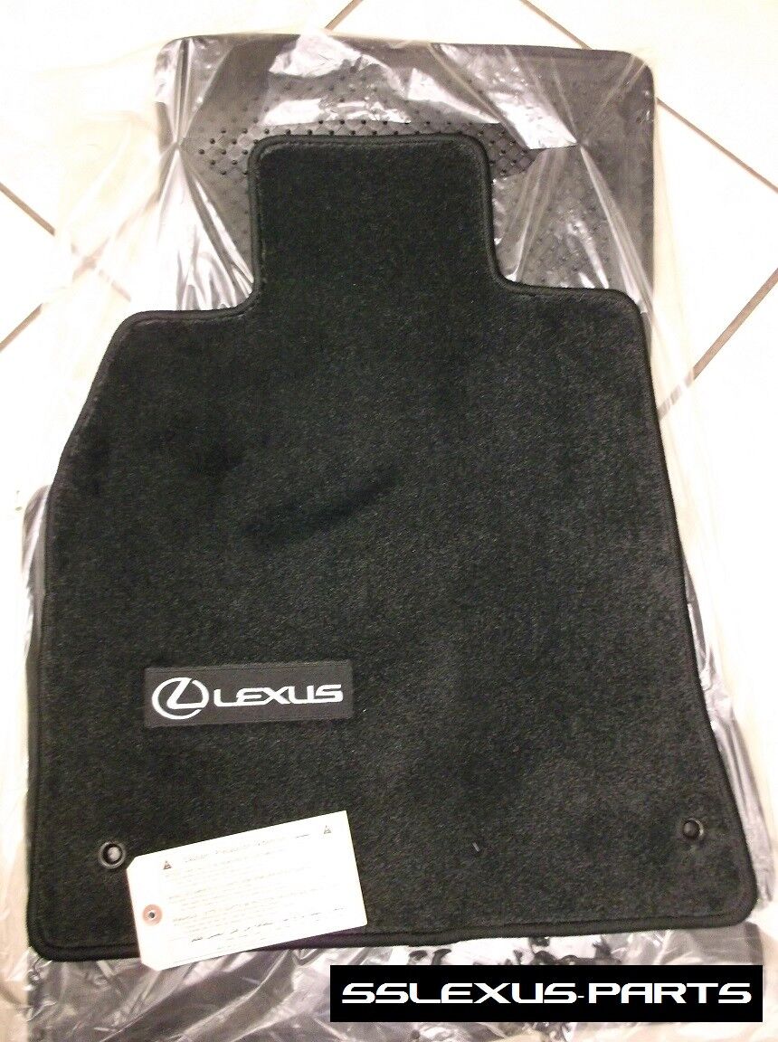 Lexus LS460L (2007-2012) (RWD /LongWheel Base) 4pc CARPET FLOOR MATS (Black) OEM