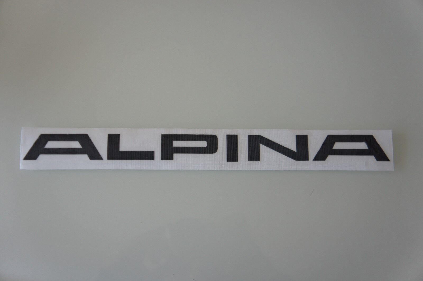 Alpina B6 B7 B10 B11  Black  Decal
