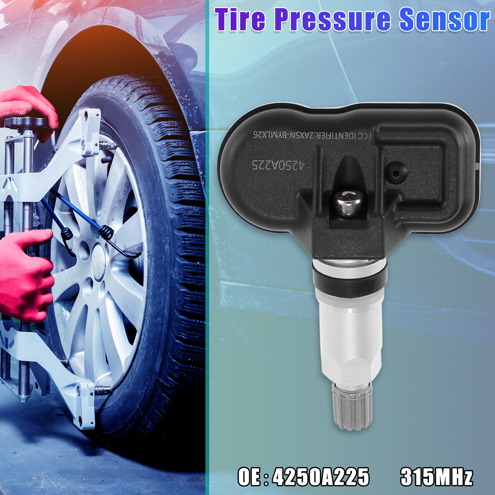 4250A225 Tire Pressure Sensor 315MHz for Mitsubishi Outlander 07-10 Lancer 08-10