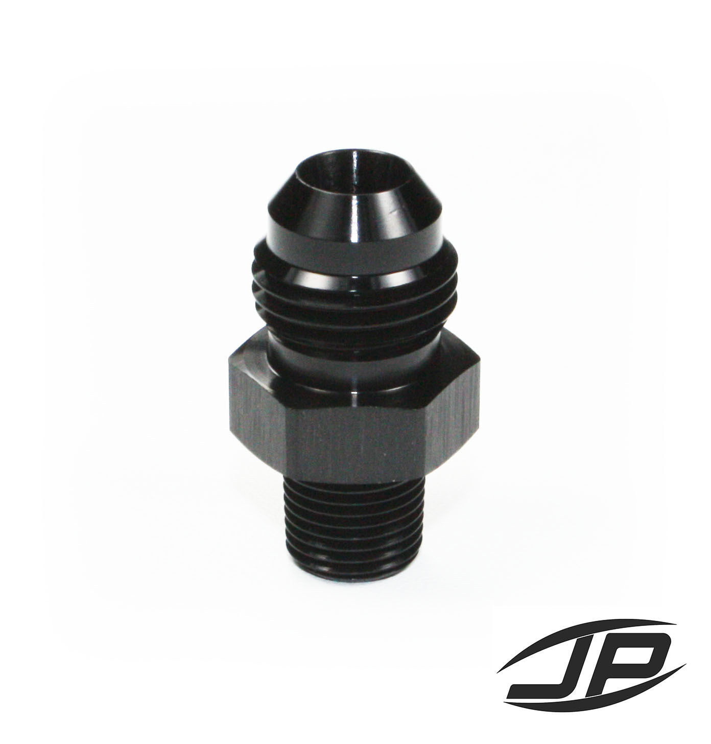 Straight Adapter 6 AN to 1/8 NPT Fitting Black HIGH QUALITY