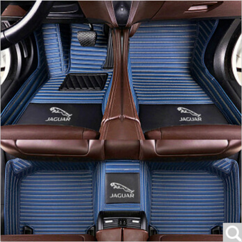 For Jaguar Car Floor Mats Custom All Series Auto Carpets Mats Waterproof Mats