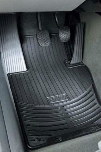 BMW Black Rubber Floor Mats SET OF 4 2000-2006 325Ci M3 Convertible 82550151194