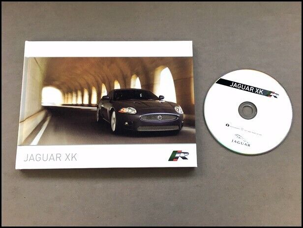 2006 Jaguar XKR 36-page Hardback Car Sales Brochure Catalog with CD-Rom