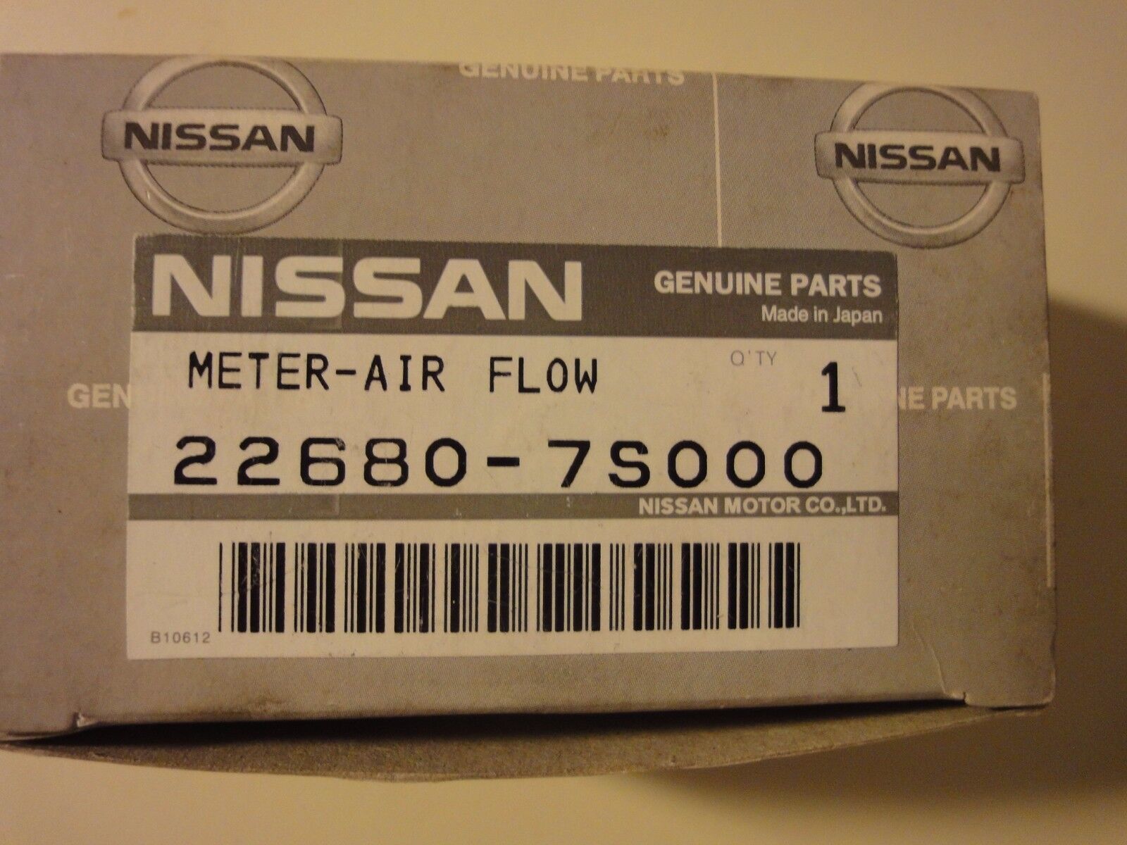 Nissan GT-R \'2009-15 Mass Air Flow Sensor - New MINT NIB PN  22680-7S000