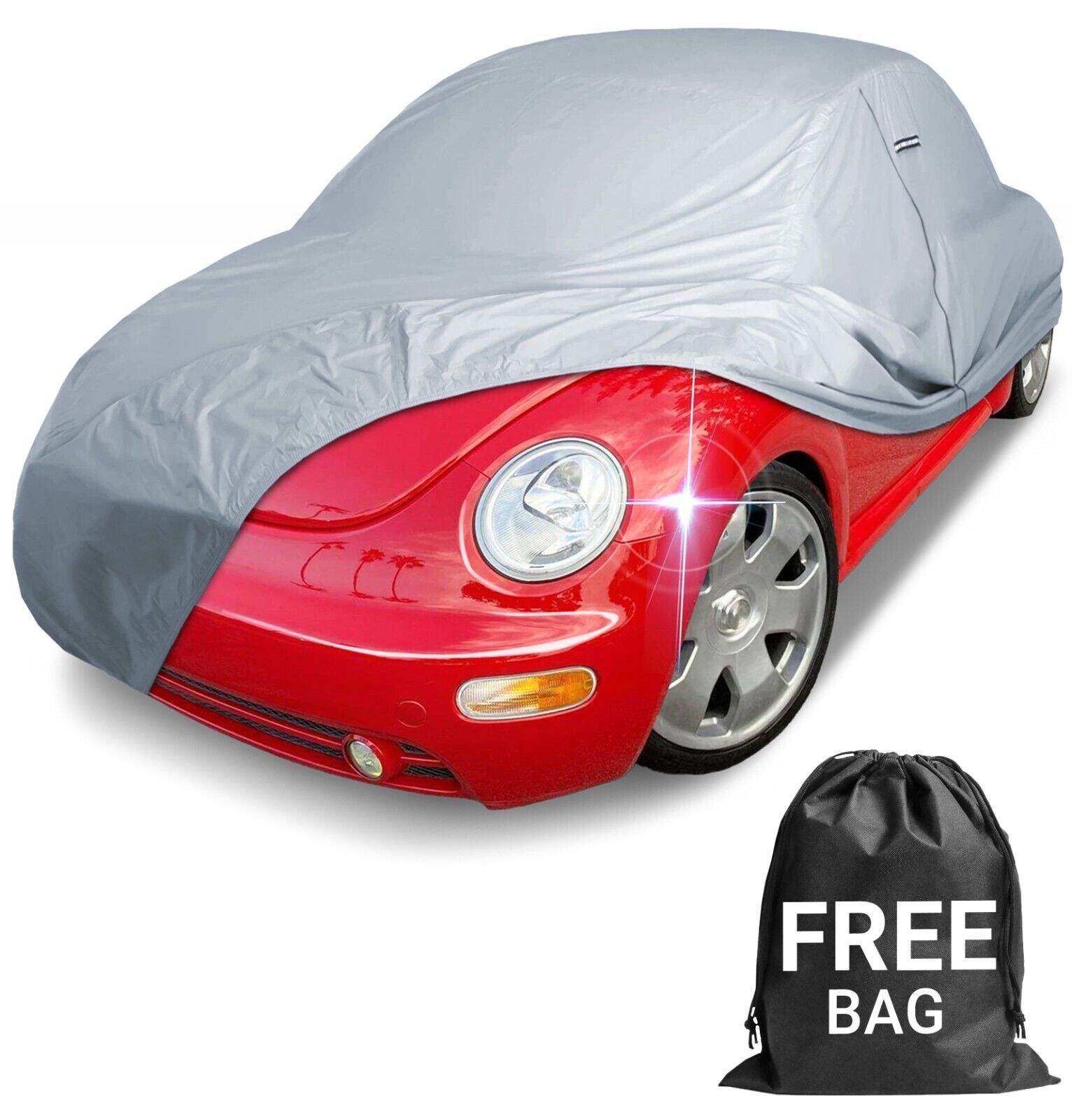 1998-2010 Volkswagen Beetle Custom Car Cover - All-Weather Waterproof Protection