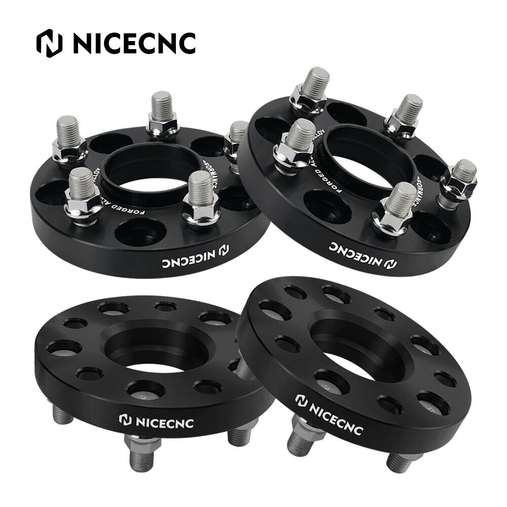 Front 2x 15mm Rear 2x 20mm Hub Centric Wheel Spacers For Tesla Model 3 M14x1.5