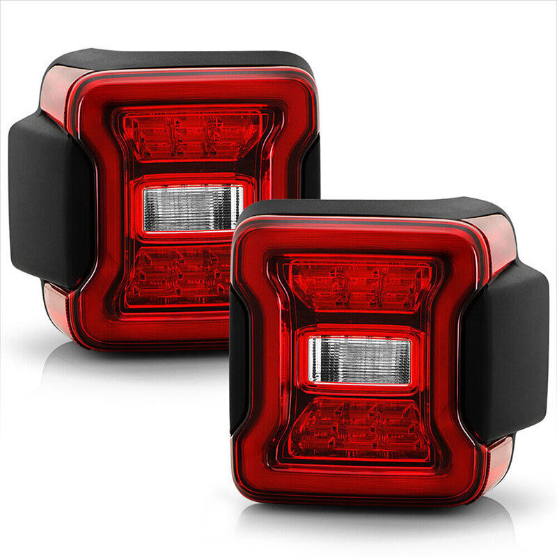 For 2018-2022 JEEP WRANGLER JL REAR LED TAIL LIGHTS LEFT & RIGHT