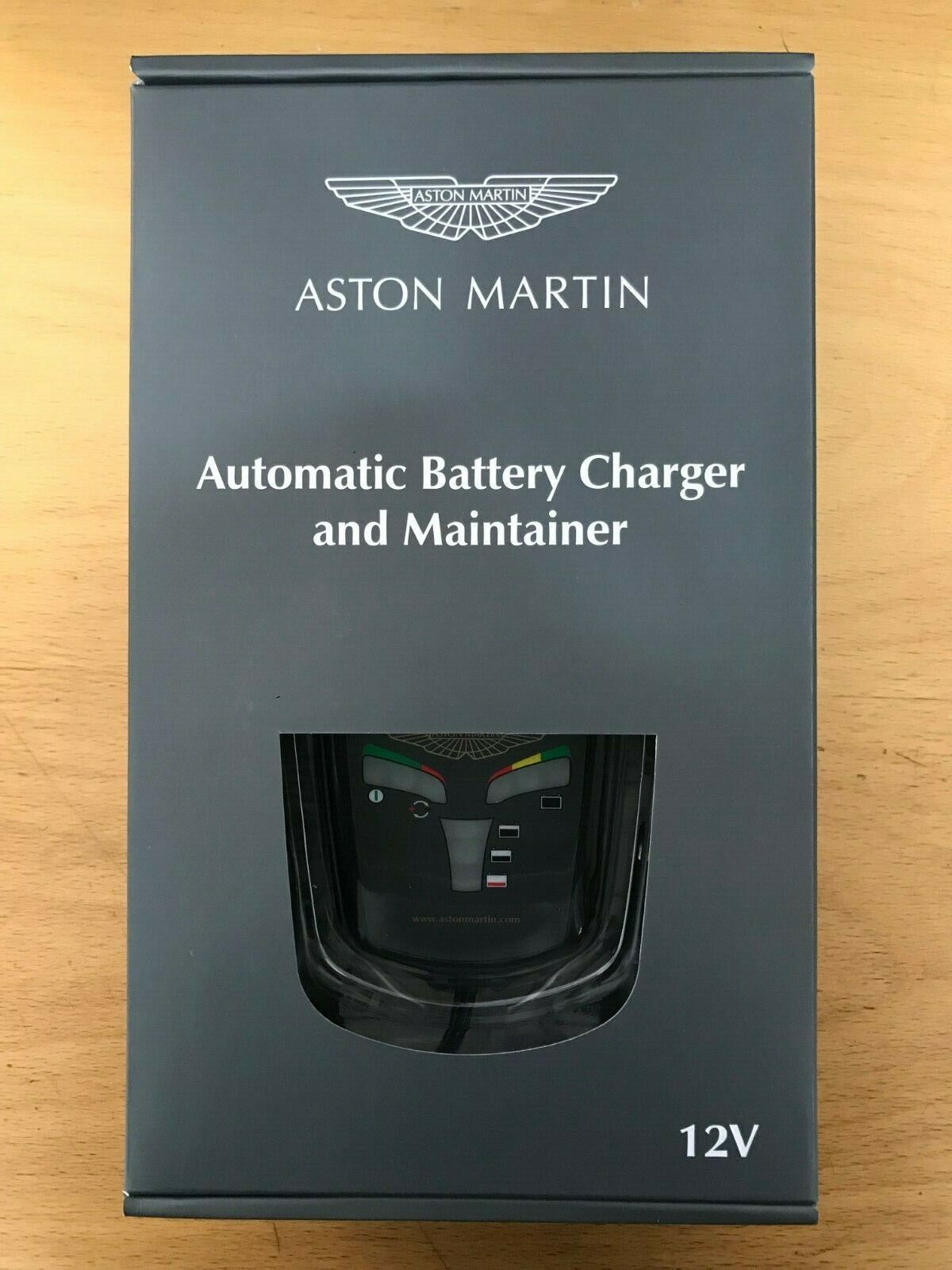 New Aston Martin Automatic Battery Charger & Maintainer - U.S & Canada Spec