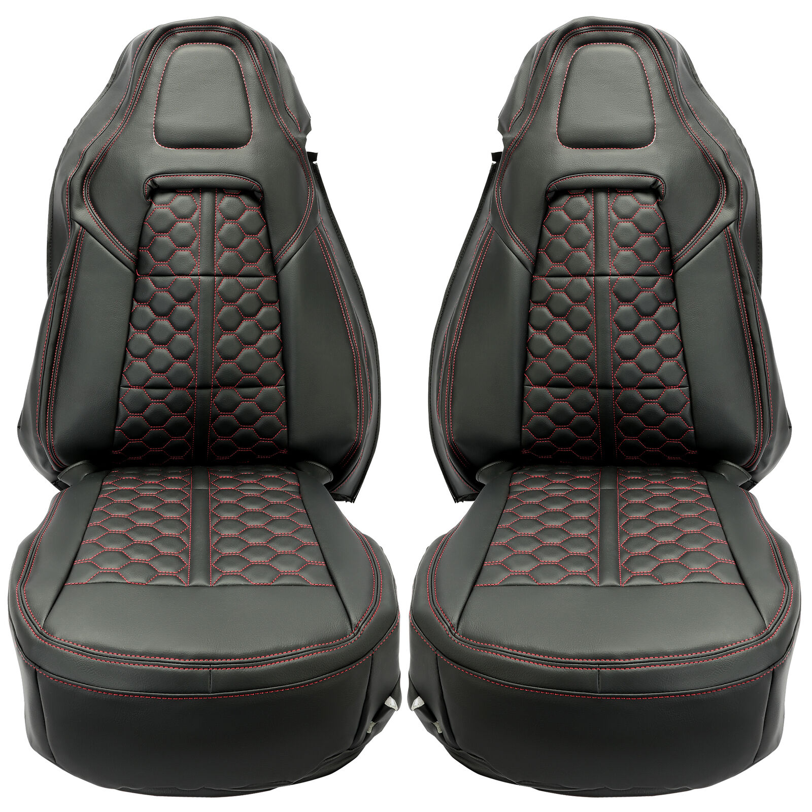 Black Seat Covers Replacement For 2014-2019 C7 Corvette Grand Touring GT