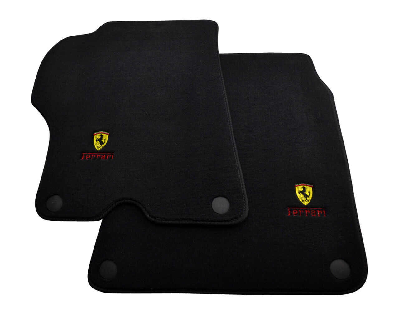 Floor Mats For Ferrari California Convertible 2008-2014 Black Tailored Carpets 