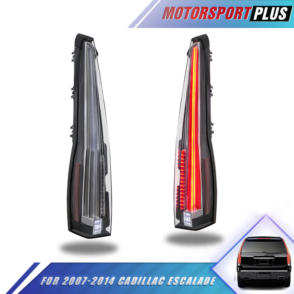 Pair LED Rear Tail Lights Rear For 2007-2014 Cadillac Escalade /ESV 2016 Version