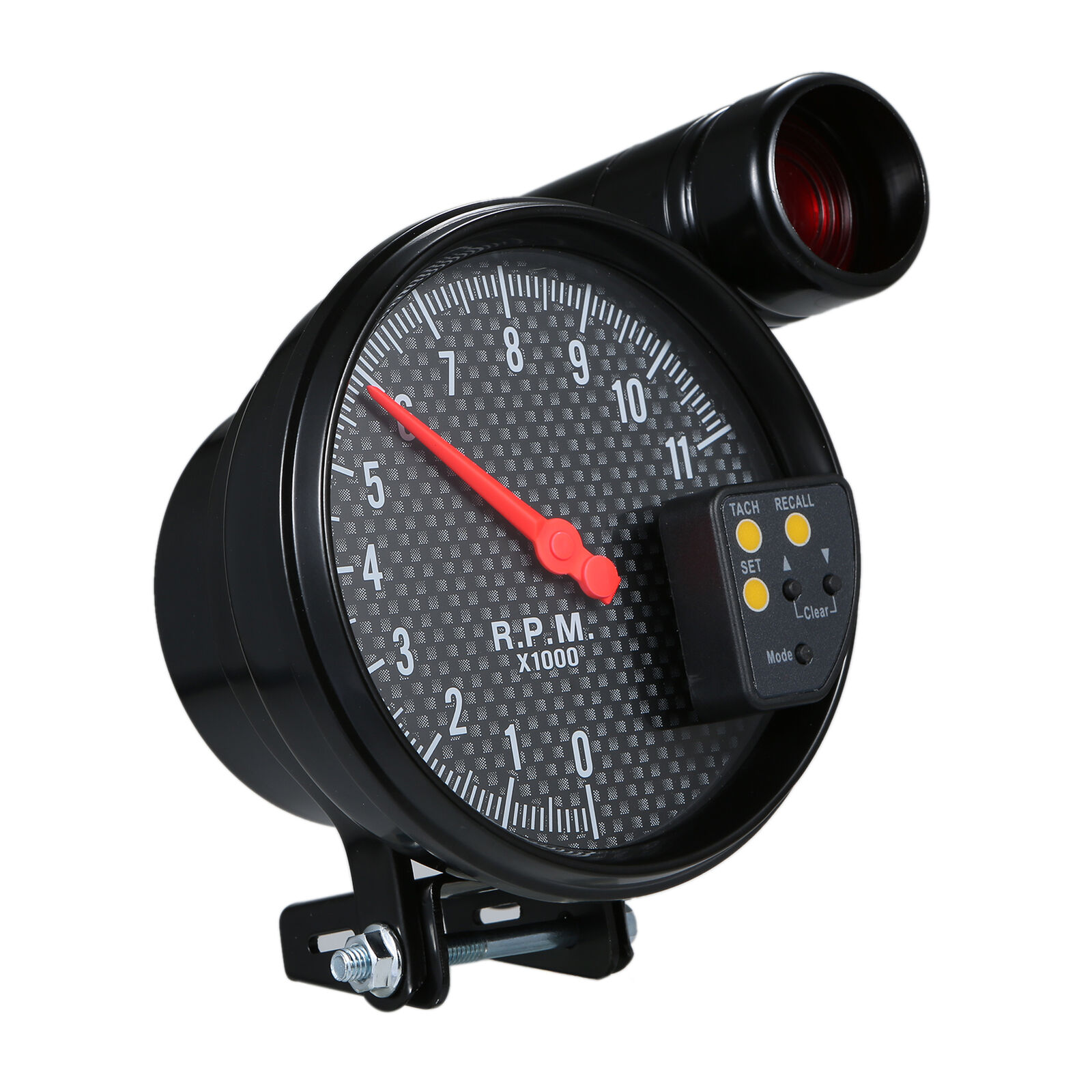 5\'\' Car Meter Tachometer Gauge Tacho Meter 7 Color LED Shift Light 0-11000 RPM