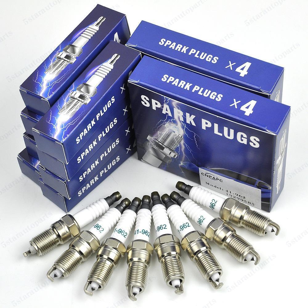 8PCS/SET 41-962 REAL IRIDIUM Spark Plugs For GMC Sierra Chevy Silverado 19299585