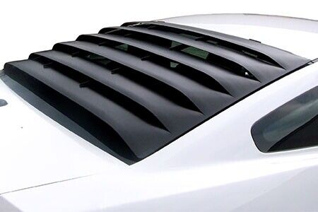 Ford Mustang Hinged Aluminum Rear Window Louvers for Model Years 2005-2014