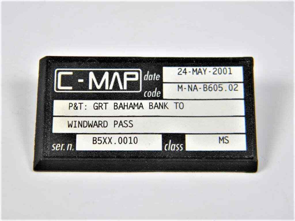 C-Map NT C-Card Format -*GREAT BAHAMA BANK TO WINDWARD PASS* M-NA-C605.02-Tested