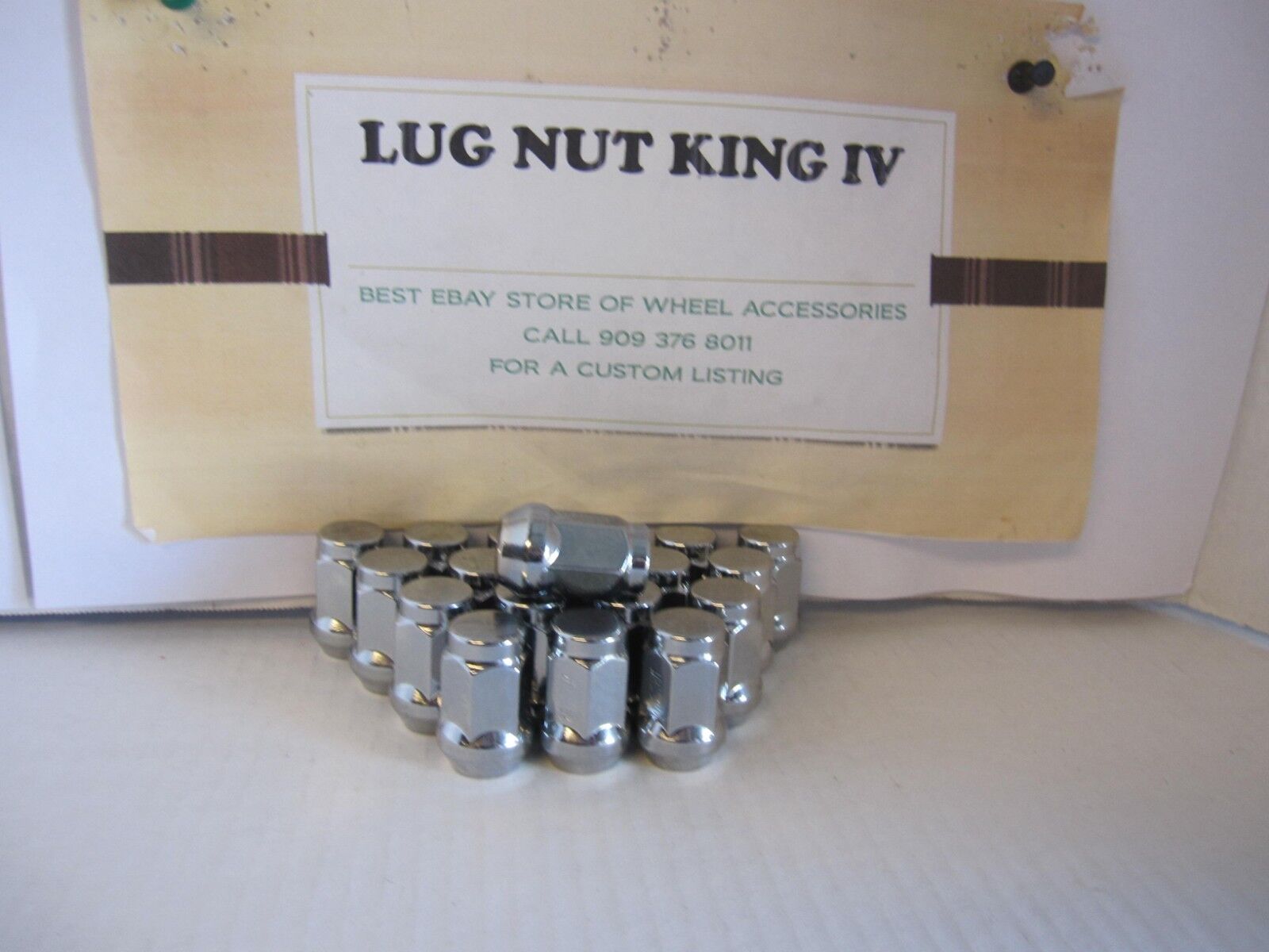 20 LUG NUTS 7/16-20 FOR PONTIAC RALLY II WHEELS GTO LEMANS FIREBIRD 70-81