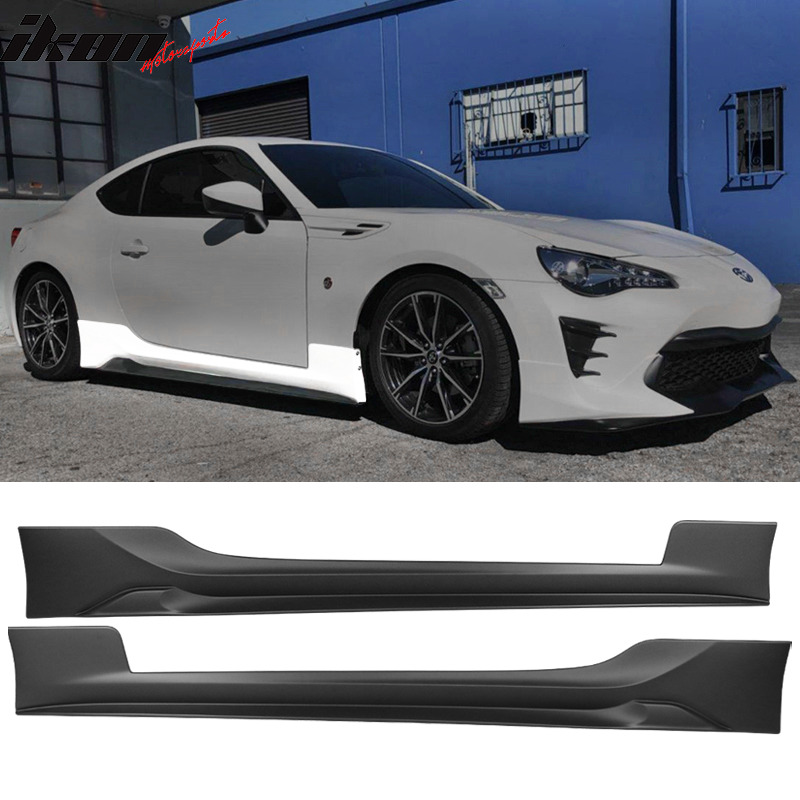 Fits 17-20 Toyota 86 GT86 FT86 Side Skirts Extension Rocker Panel Pair LH RH PP