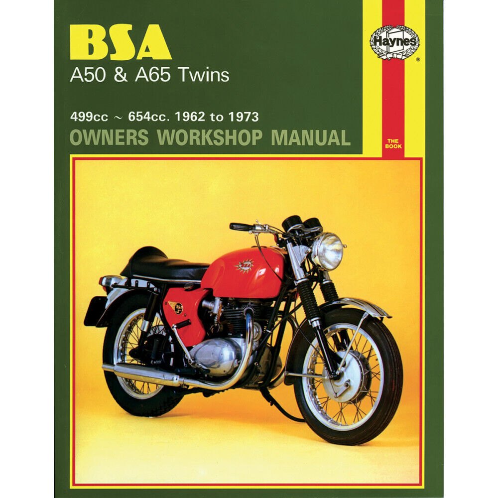 HAYNES Repair Manual - BSA A50 & A65 Twins 1961-1973