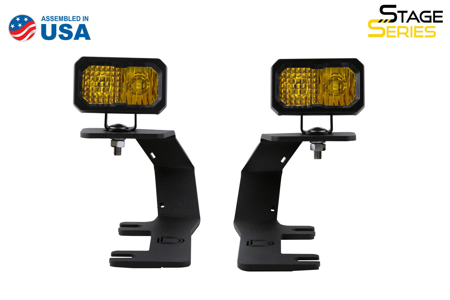 SSC2 LED Ditch Light Kit for 2014-2019 Silverado/Sierra Pro Yellow Combo