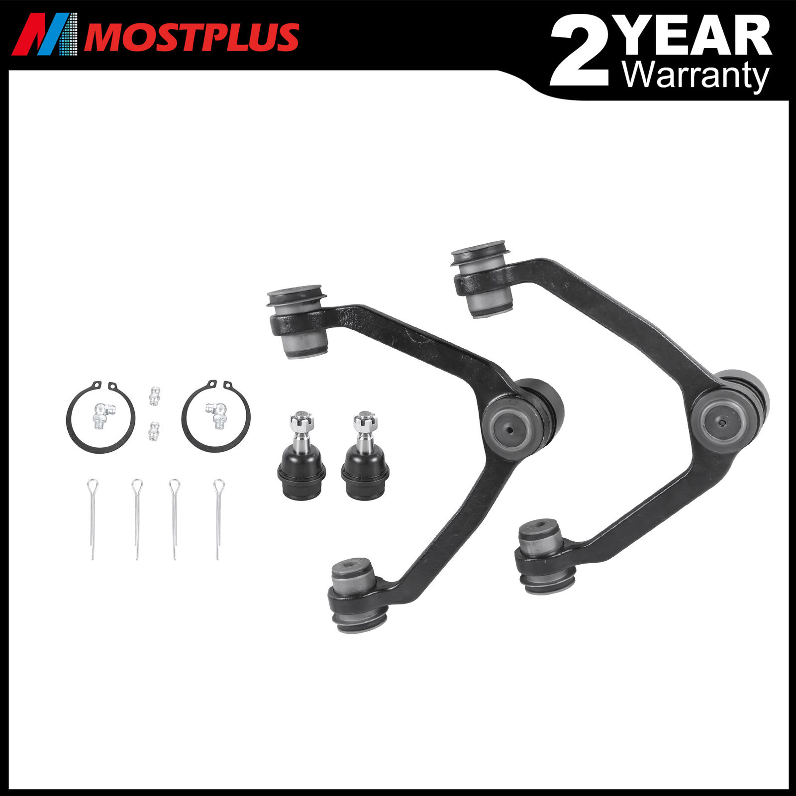 Front Upper Control Arms and Ball Joints For Ford F-150 F-250 Lincoln Navigator
