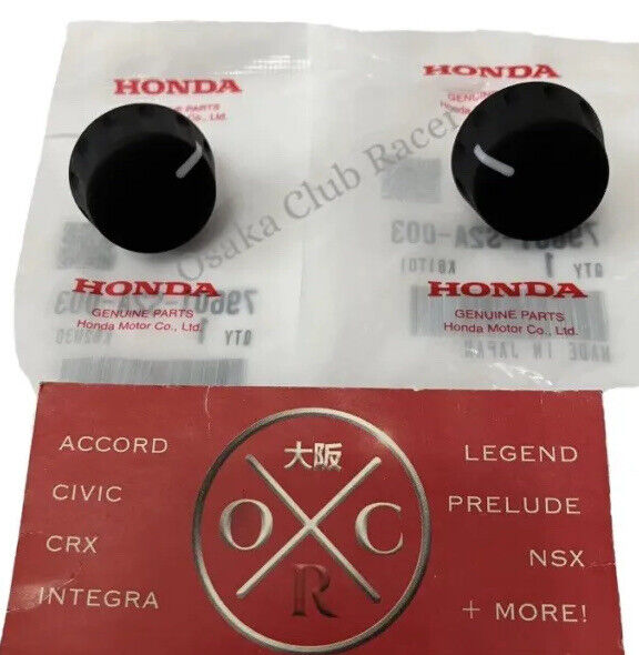 New OEM Honda S2000 Climate Control Knobs Set Of 2 00-01 Early AP1 79601-S2A-003