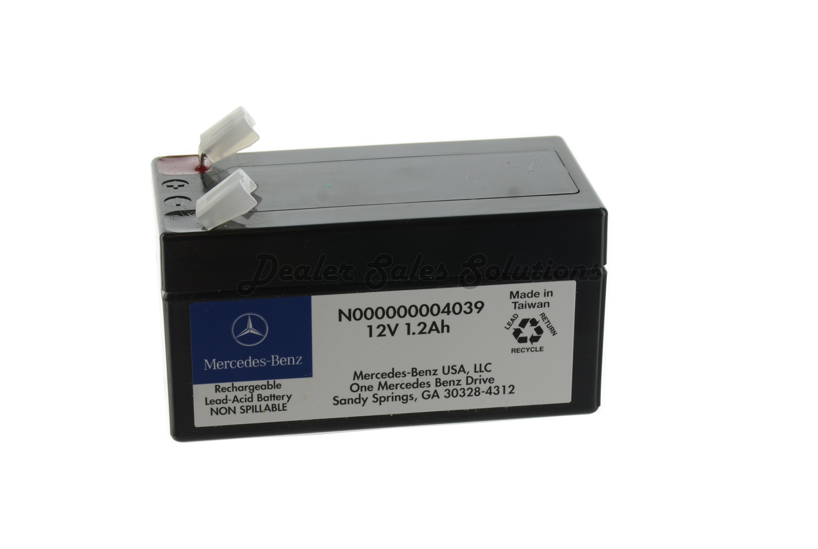 New Genuine Mercedes-Benz Auxiliary Battery (2007-2023) OE 000000004039