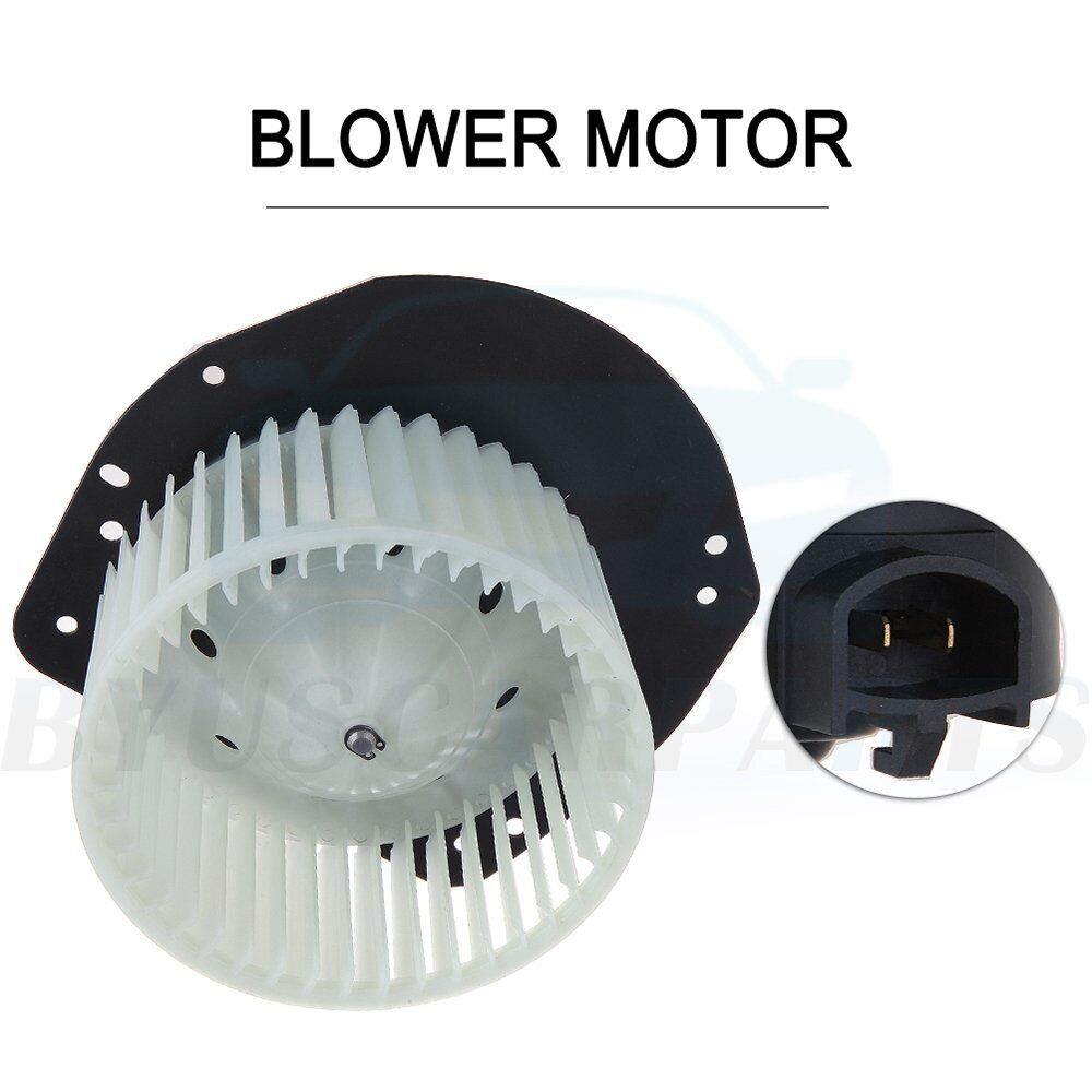 HVAC Heater Blower Motor w/ Wheel For 1980-1983 1986 Ford F-100-F350 Lincoln
