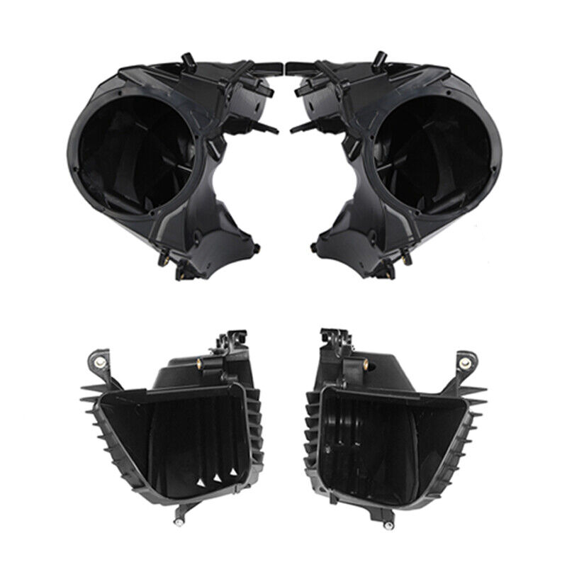 Black Storage Glove Box Speaker Fairings Fit For Harley Touring Road Glide 15-23