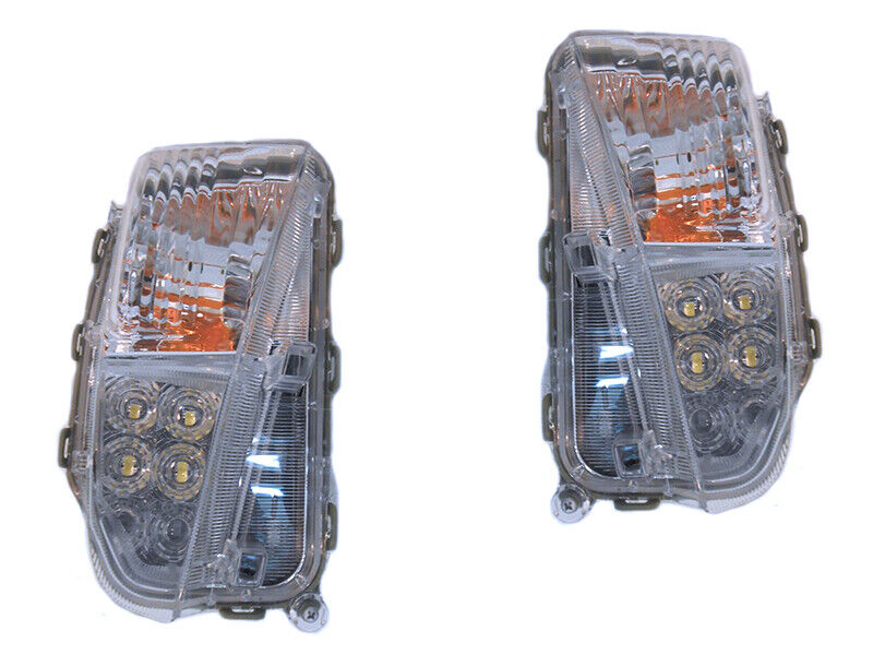 For Prius 12 - 15 Turn Signal Light Lamp With Bulb Pair 81511 81521 - 47060