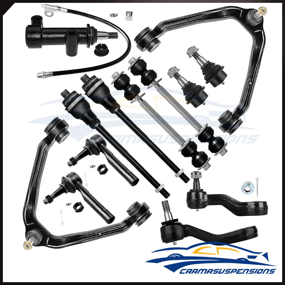 For 1999-06 Chevy + GMC 1500 Trucks 6-Lug 4x4 Complete Front Suspension Kit x13