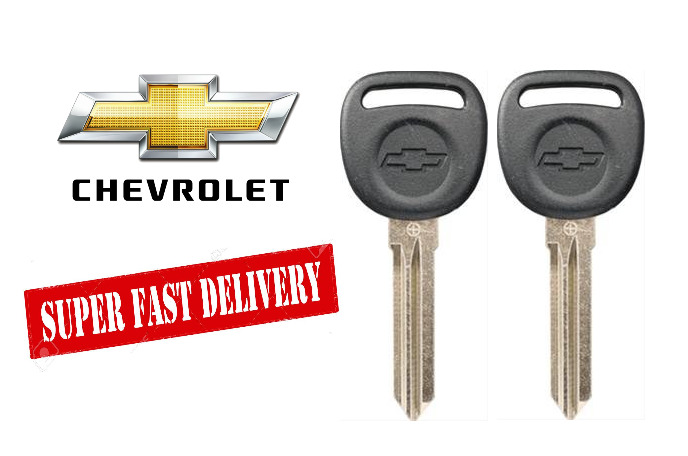 NEW 2 Chevrolet B111 (Circle+) Transponder Keys 46 chip TOP Quality USA Seller 
