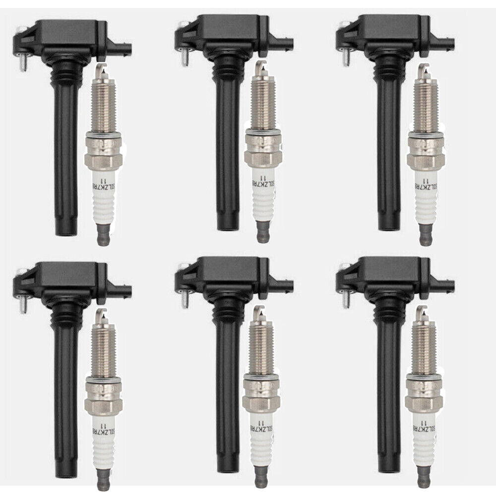 6pcs New Ignition Coils & Spark Plugs Kit for 2013-2017 Ram 1500 3.6L V6 UF648