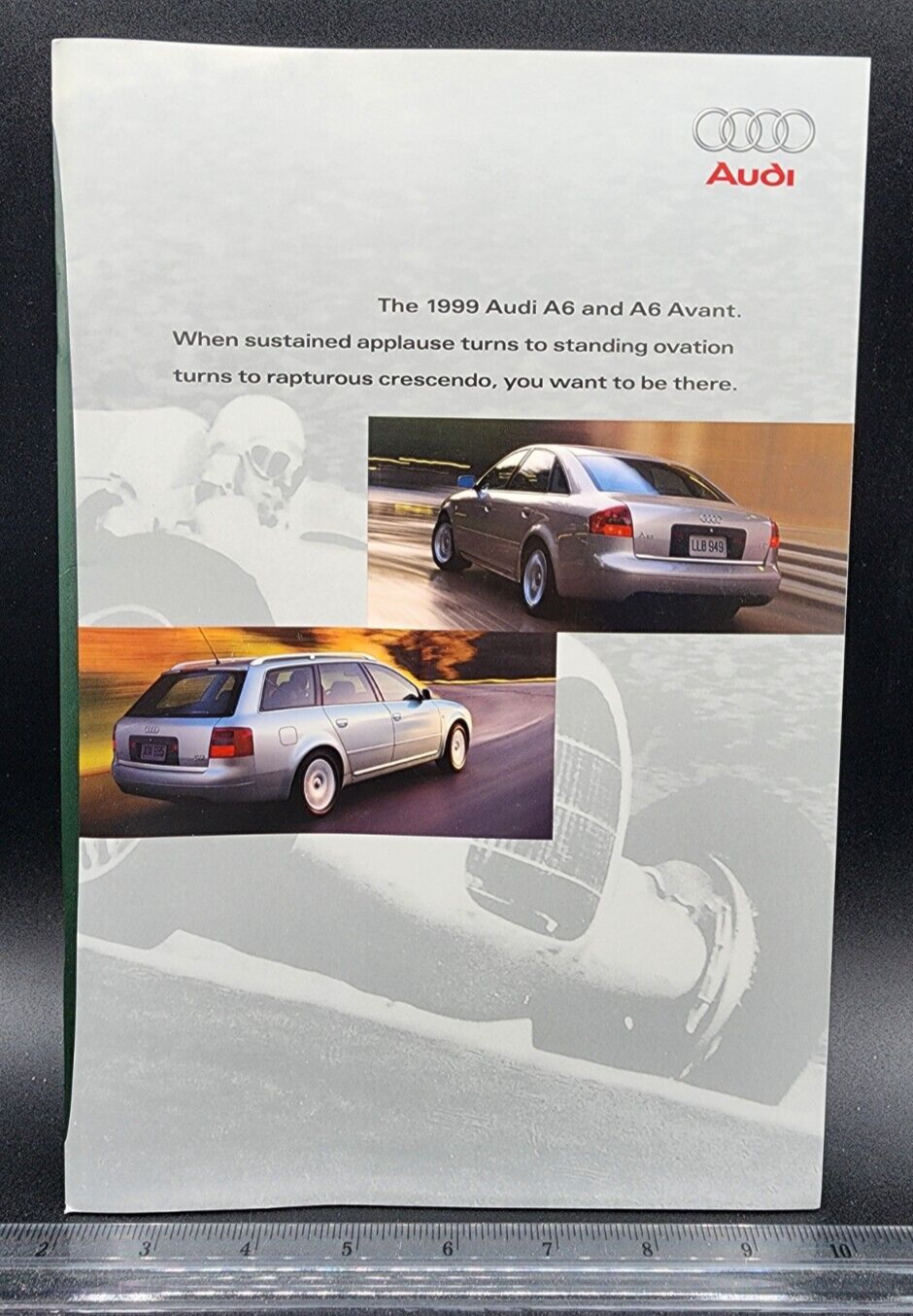 1999 Audi A6 Avant Salesman Showroom Brochure Book 46pgs