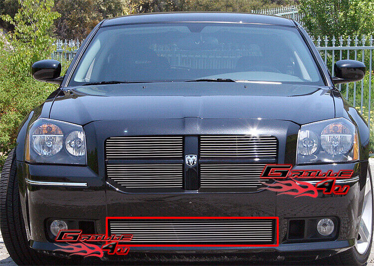 Fits 2005-2007 Dodge Magnum SRT8 Lower Bumper Chrome Billet Grille Grill Insert